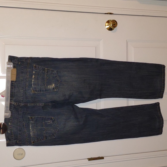 😻🩵VINTAGE ESCAPISM NYC Denim Company Men's Distressed Jeans - Picture 11 of 11